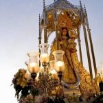 La Virgen de la Paz en procesión
